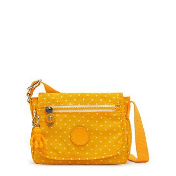 Kipling Sabian Klassiska Printed Crossbody Mini Väska Gula | SE 1876ZU